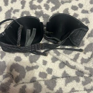 Sparkly Black Victoria Secret Bathing Suit Top